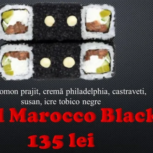 Roll Marocco Black